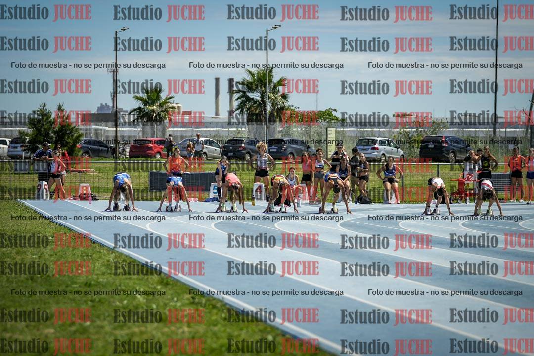 Fotos de los 100 m llanos de mujeres