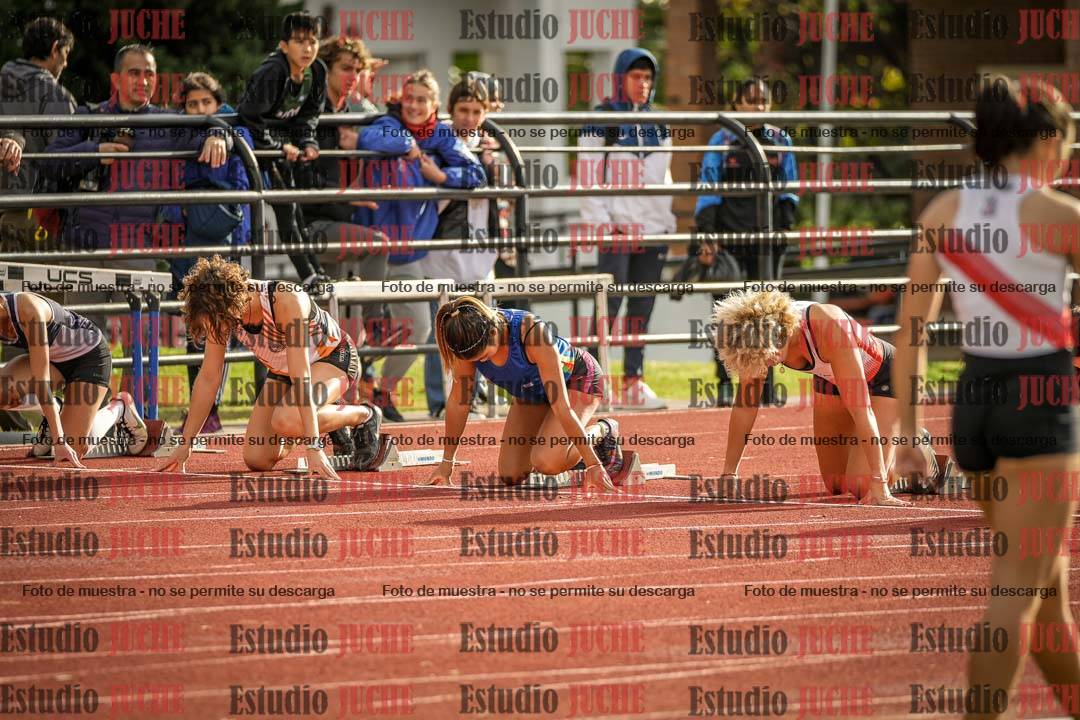 Fotos de los 100 m llanos de mujeres