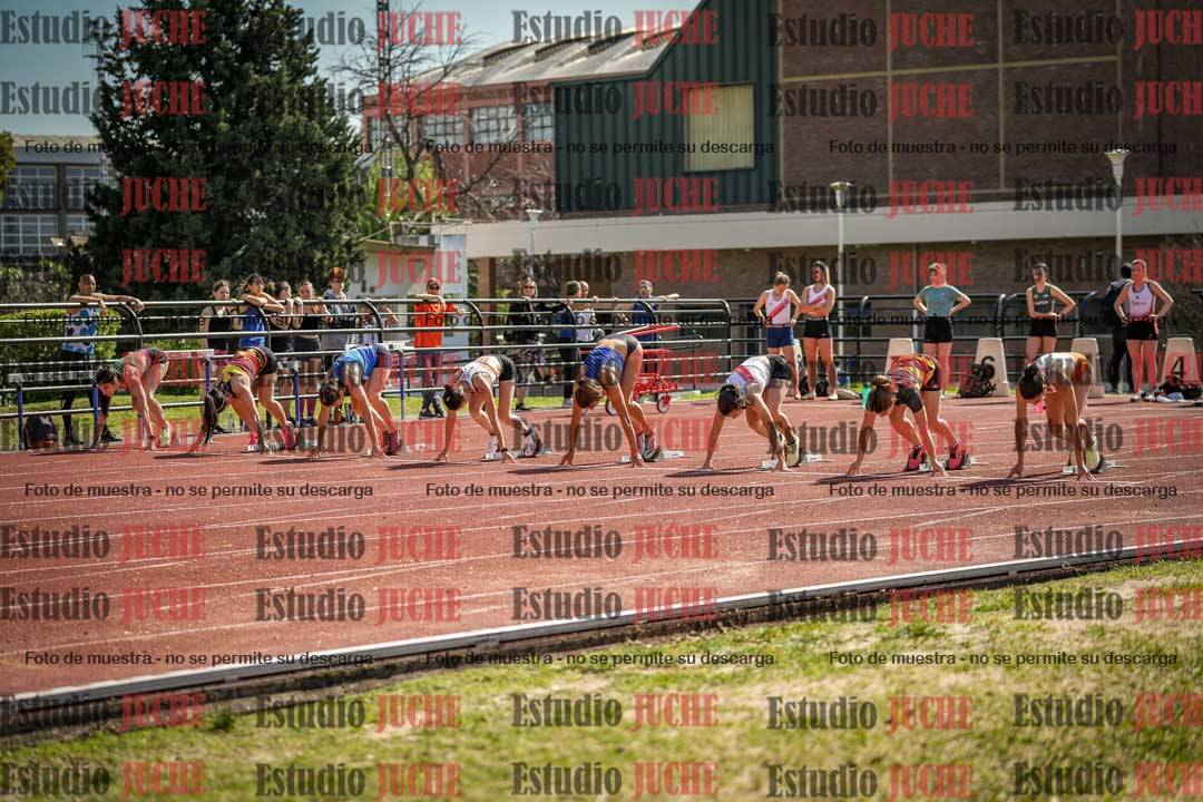 Fotos de los 100 m llanos de mujeres