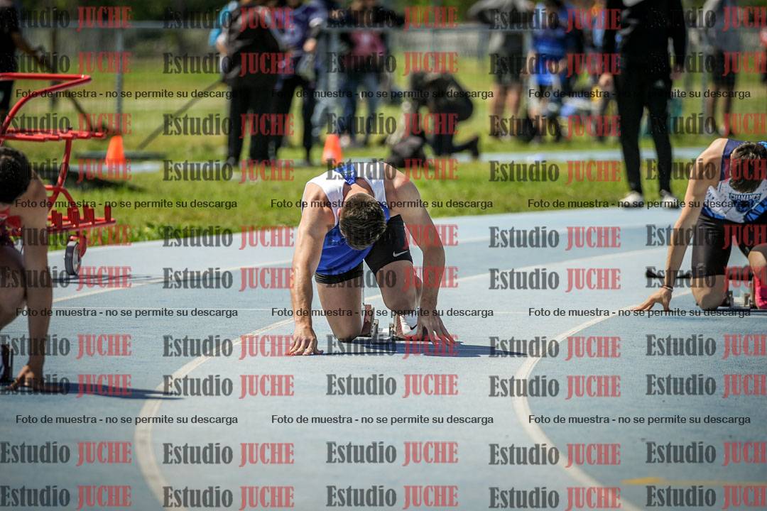 Fotos de los 200 m llanos de varones