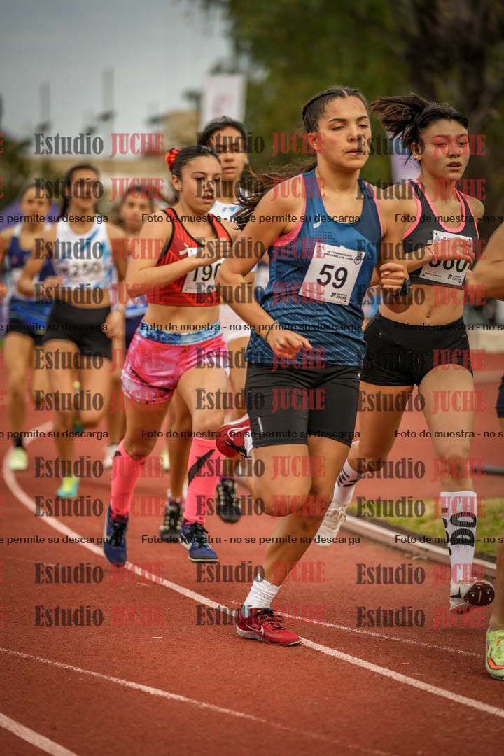 Fotos de los 1500 m de mujeres