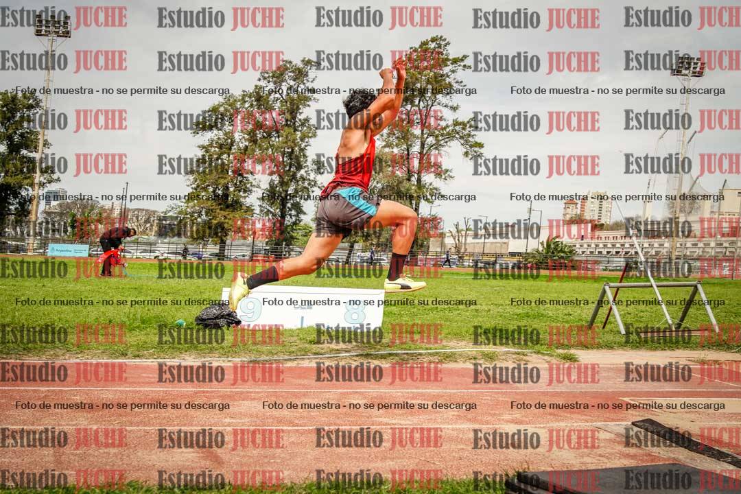 Fotos del salto triple de varones
