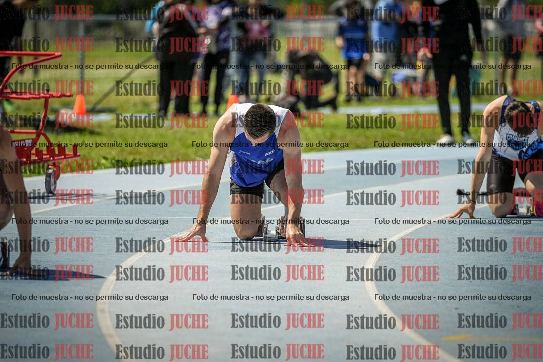 Fotos de los 200 m llanos de varones