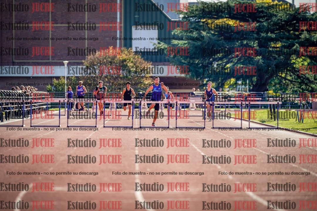 Fotos de los 400 m con vallas de varones