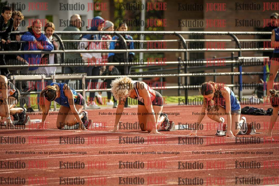 Fotos de los 100 m llanos de mujeres
