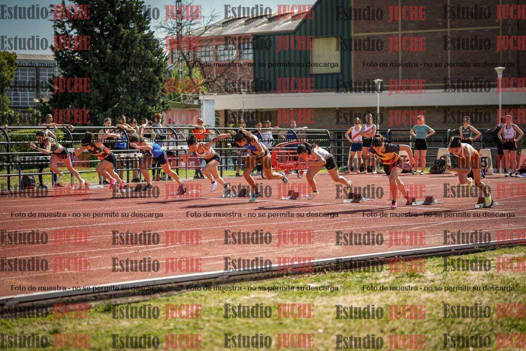 Fotos de los 100 m llanos de mujeres