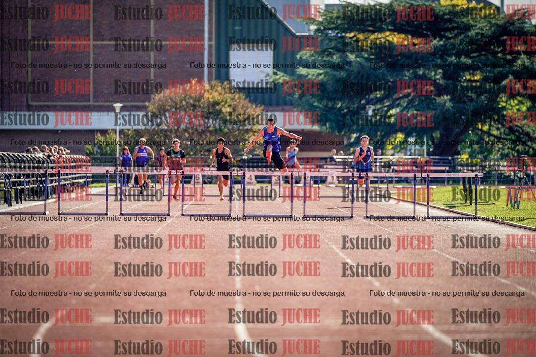 Fotos de los 400 m con vallas de varones
