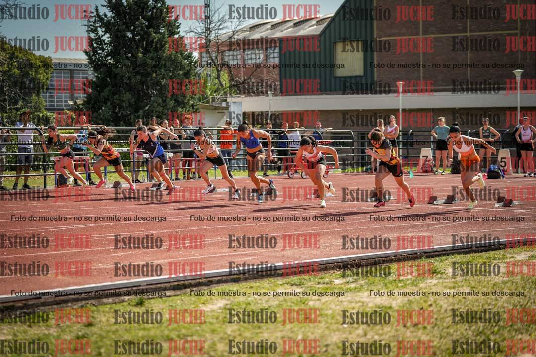 Fotos de los 100 m llanos de mujeres
