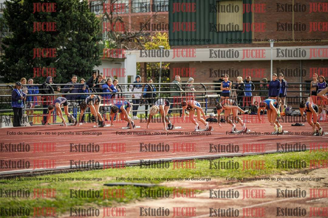 Fotos de los 100 m llanos de mujeres