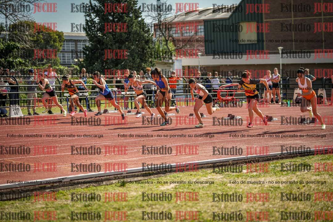 Fotos de los 100 m llanos de mujeres