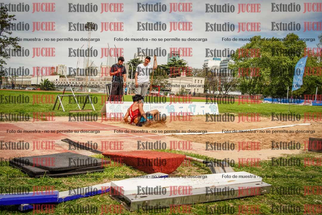 Fotos del salto triple de varones