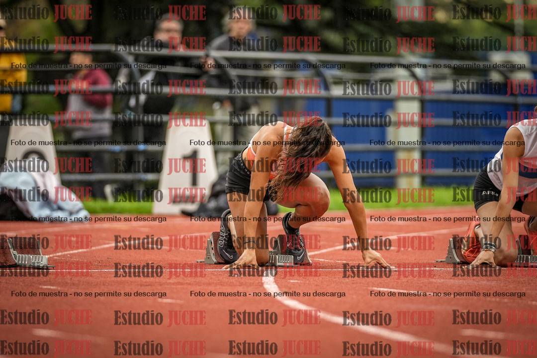 Fotos de los 100 m llanos de mujeres
