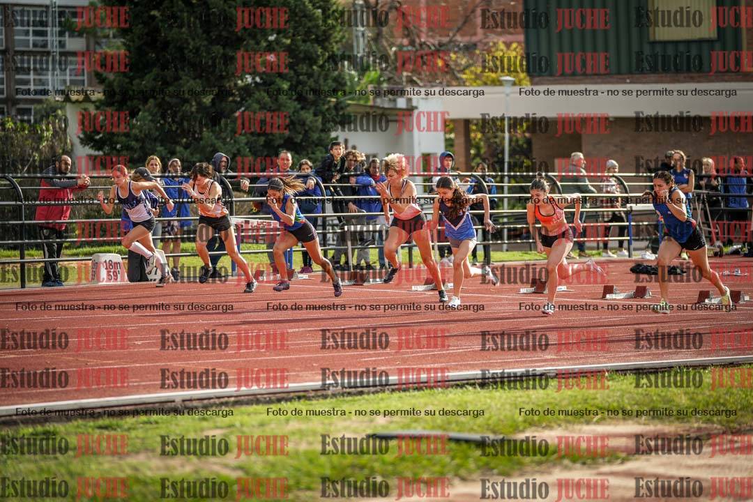 Fotos de los 100 m llanos de mujeres