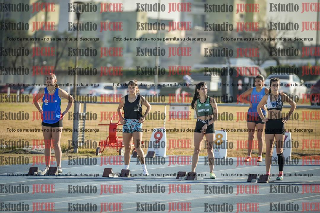Fotos de los 100 m llanos de mujeres