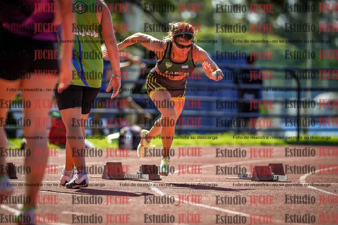 Fotos de los 100 m llanos de mujeres