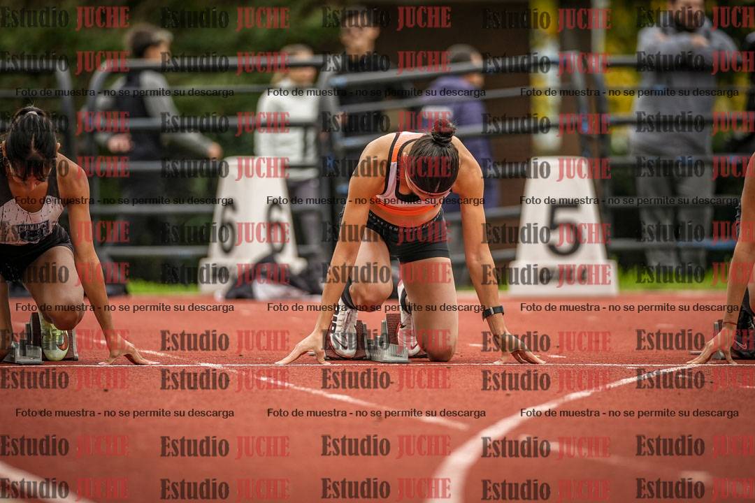 Fotos de los 100 m llanos de mujeres