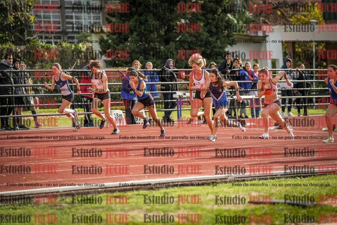 Fotos de los 100 m llanos de mujeres