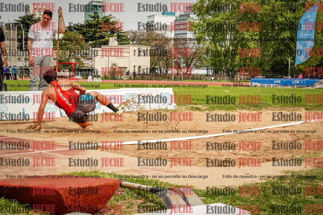 Fotos del salto triple de varones