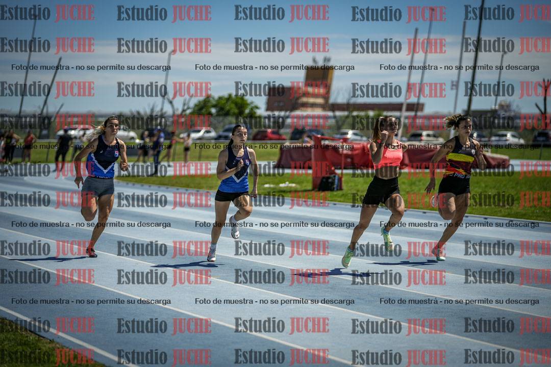 Fotos de los 100 m llanos de mujeres