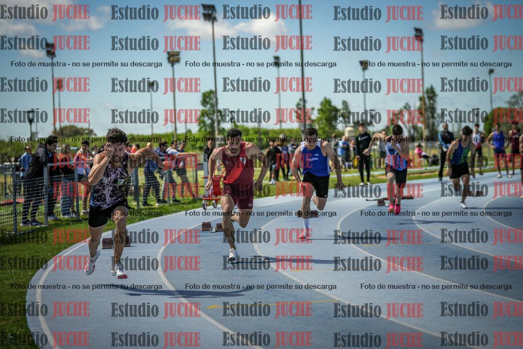 Fotos de los 200 m llanos de varones