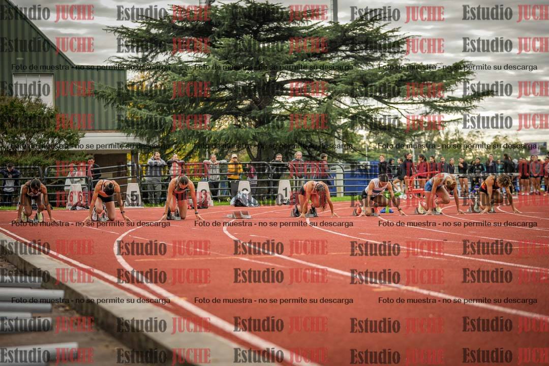 Fotos de los 100 m llanos de mujeres