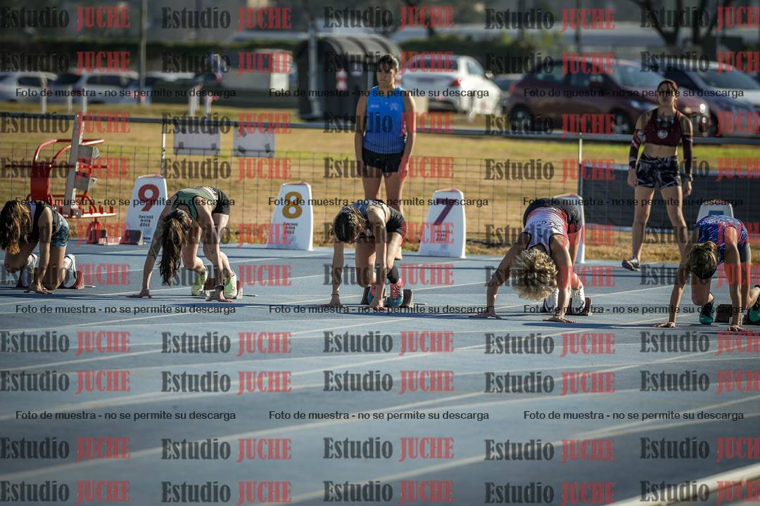 Fotos de los 100 m llanos de mujeres