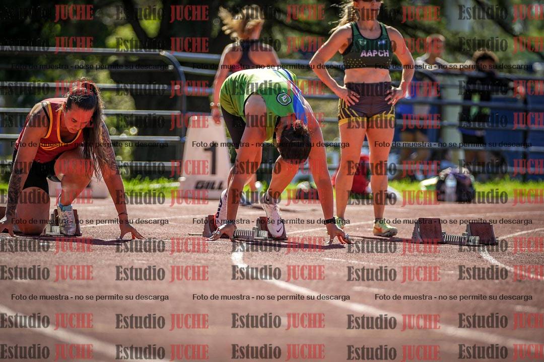 Fotos de los 100 m llanos de mujeres