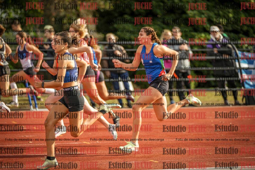 Fotos de los 100 m llanos de mujeres
