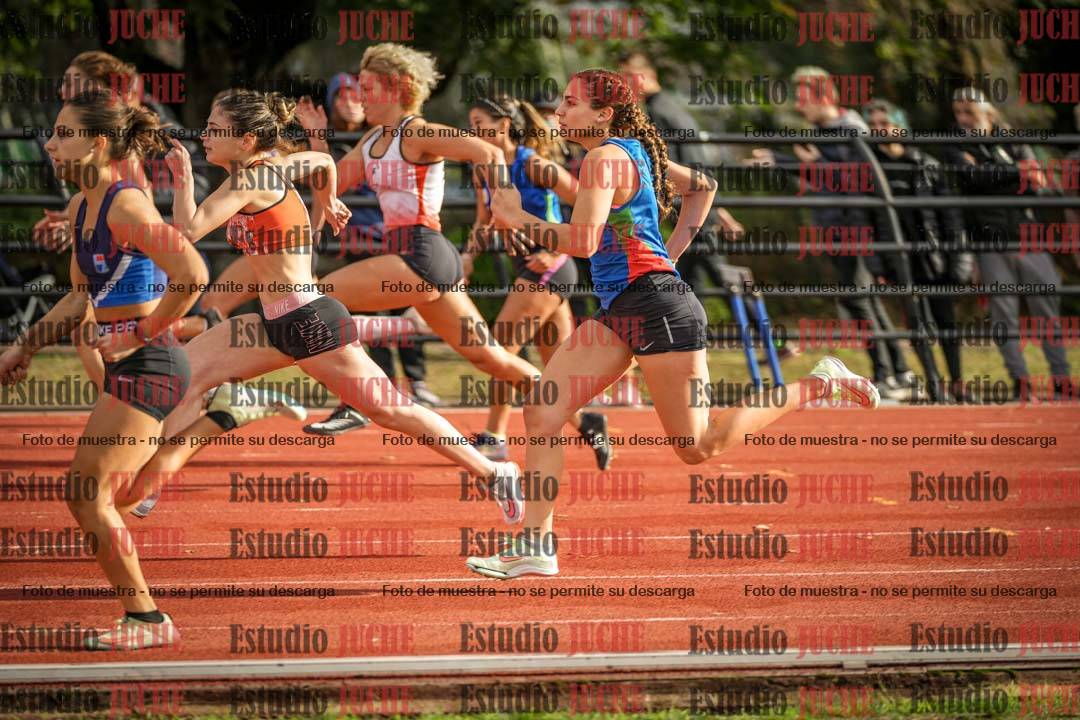 Fotos de los 100 m llanos de mujeres