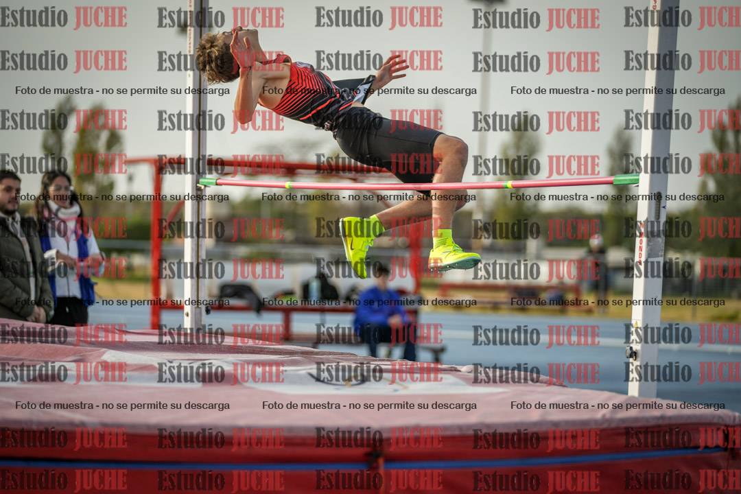 Fotos del salto en alto de varones