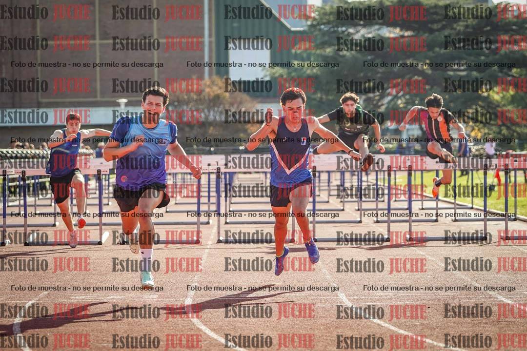 Fotos de los 110 m con vallas de varones