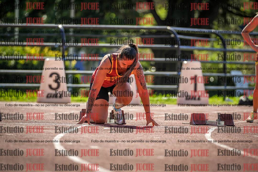 Fotos de los 100 m llanos de mujeres