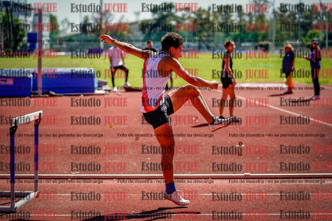 Fotos de los 400 m con vallas de varones