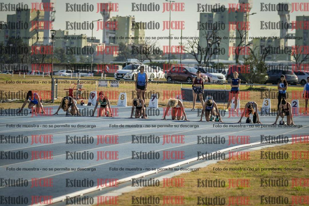 Fotos de los 100 m llanos de mujeres