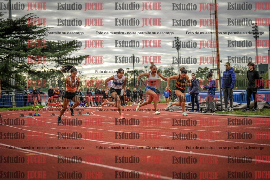 Fotos de los 100 m llanos de mujeres