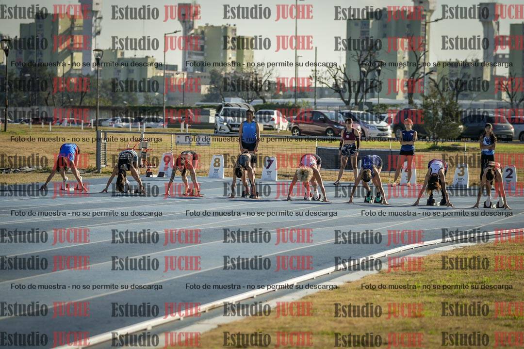 Fotos de los 100 m llanos de mujeres