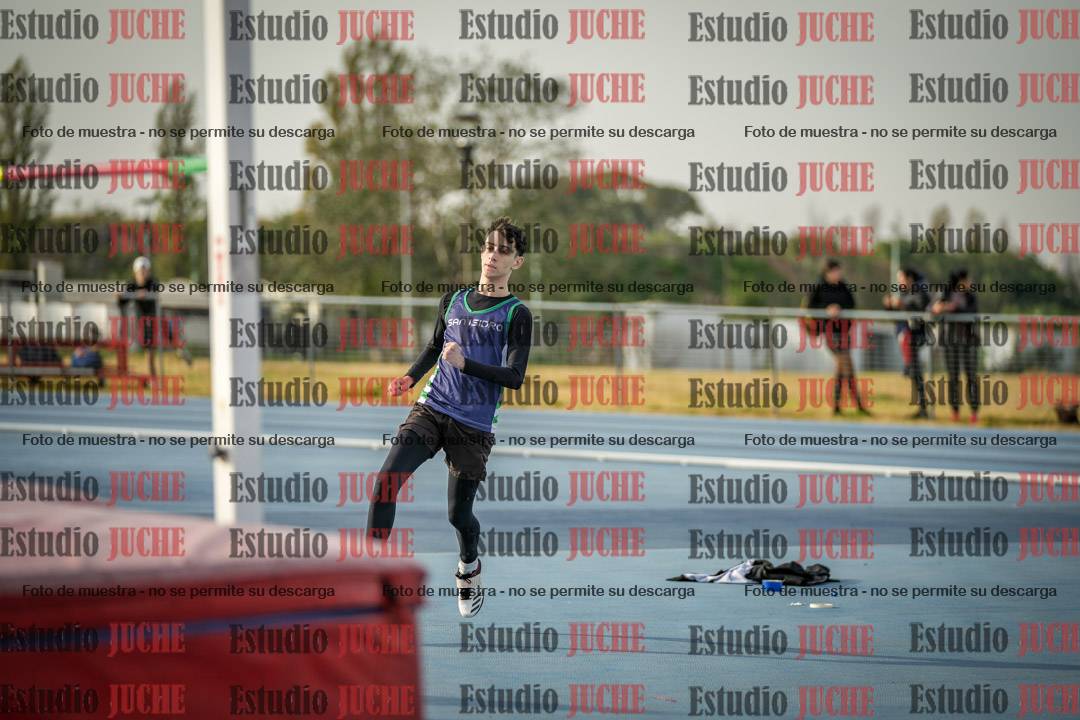 Fotos del salto en alto de varones
