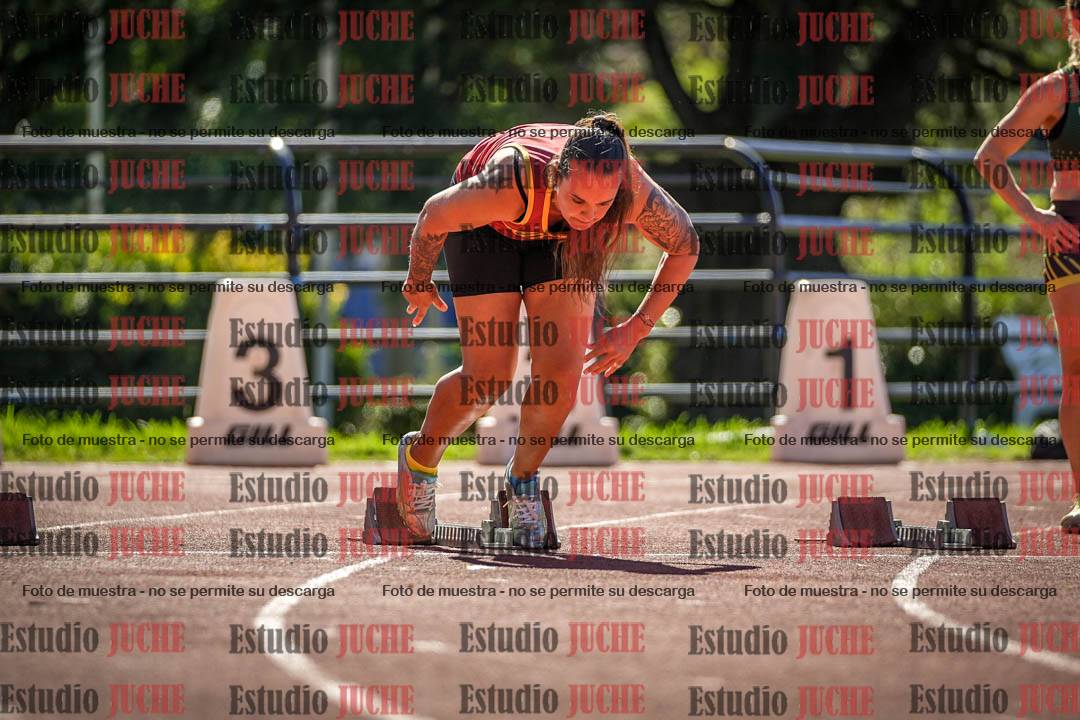 Fotos de los 100 m llanos de mujeres