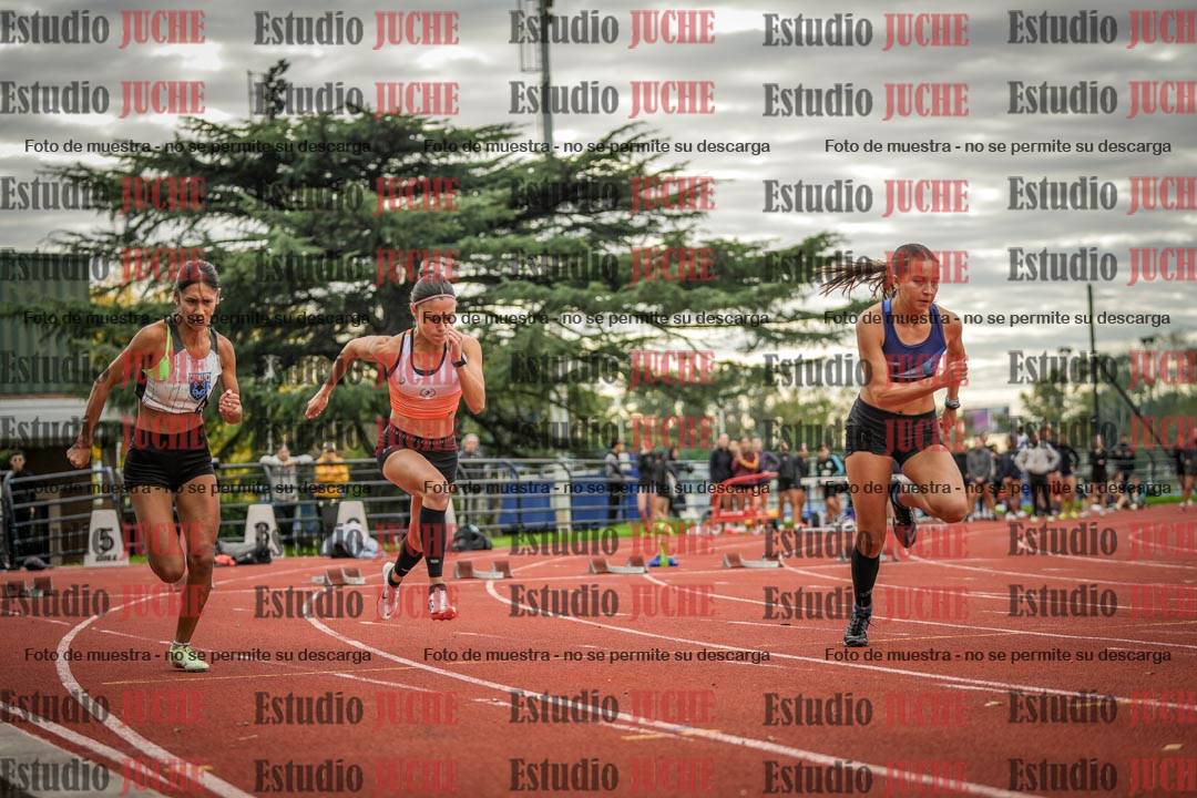 Fotos de los 100 m llanos de mujeres