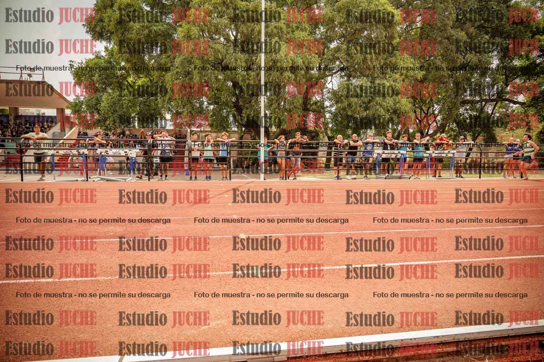 Fotos de los 100 m llanos de varones