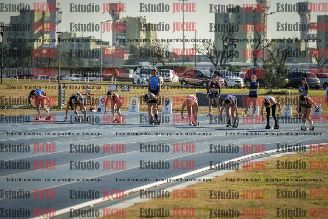 Fotos de los 100 m llanos de mujeres