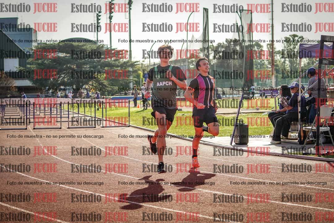 Fotos de los 110 m con vallas de varones