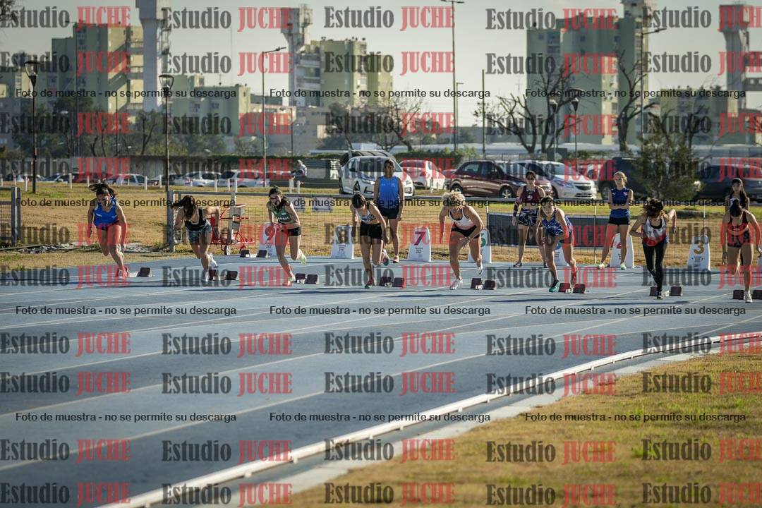 Fotos de los 100 m llanos de mujeres