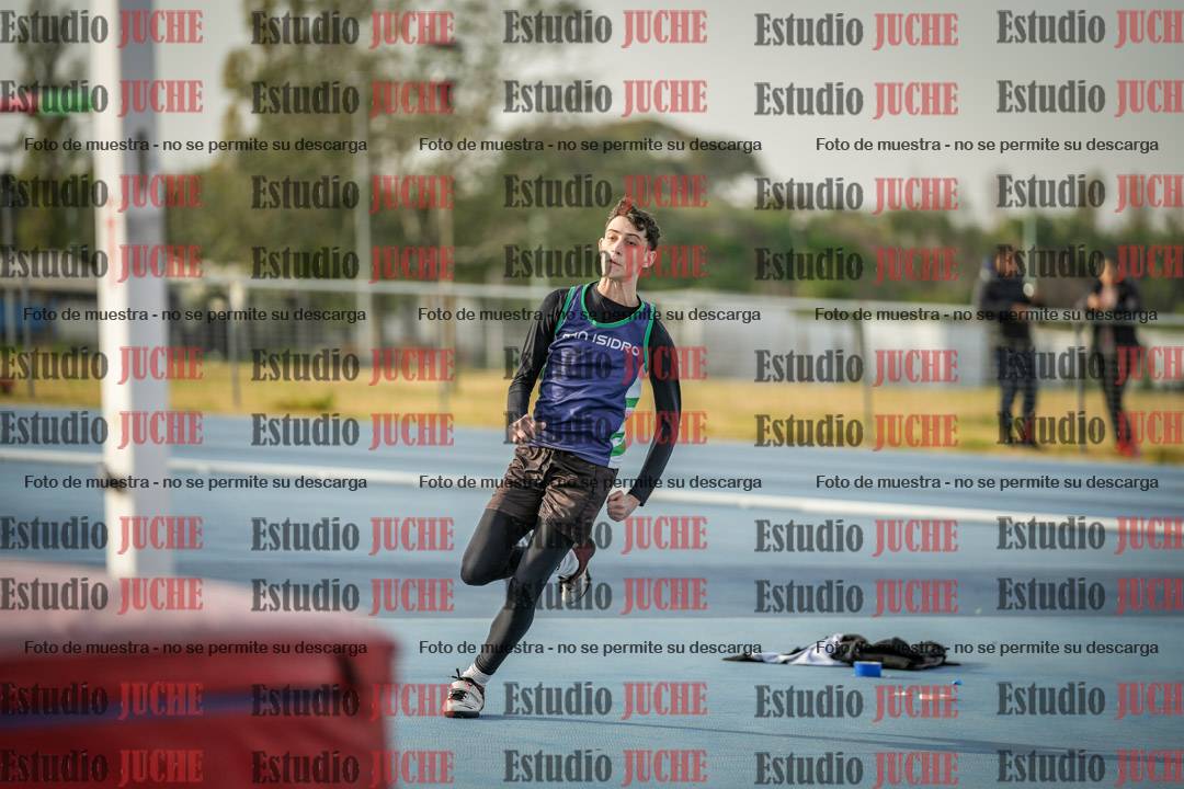 Fotos del salto en alto de varones