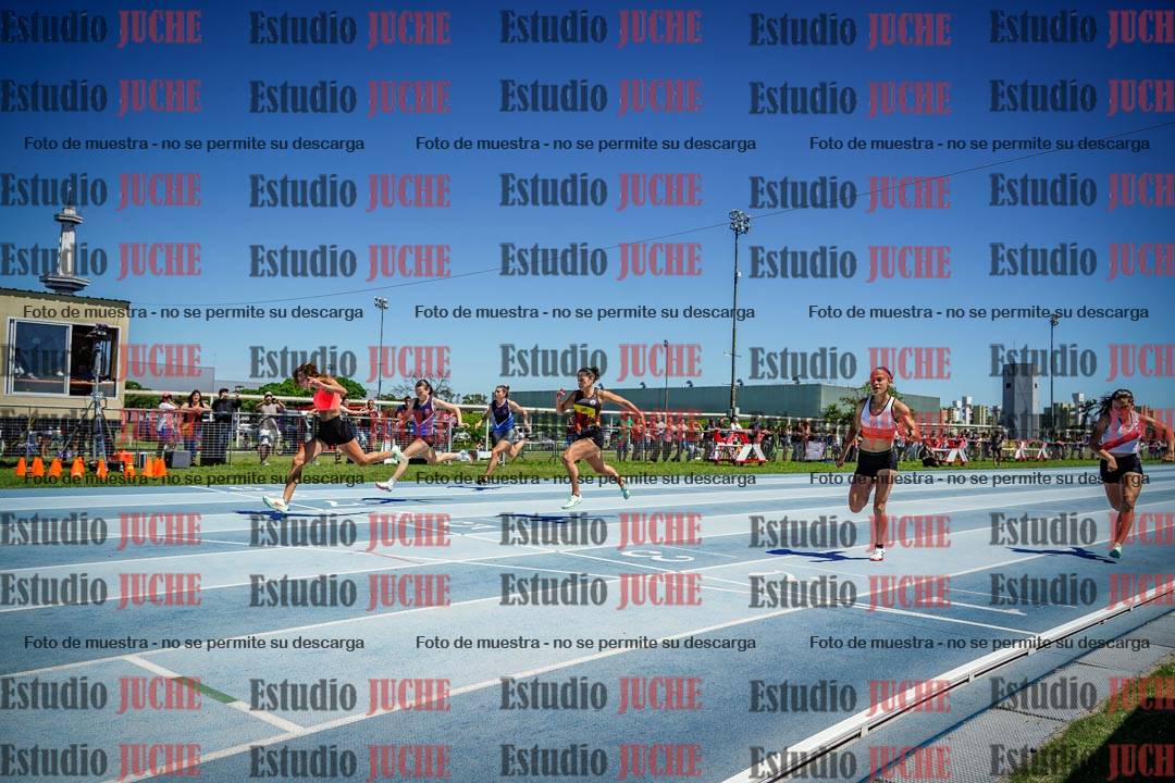 Fotos de los 100 m llanos de mujeres