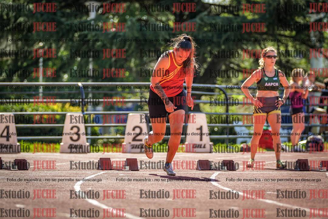 Fotos de los 100 m llanos de mujeres