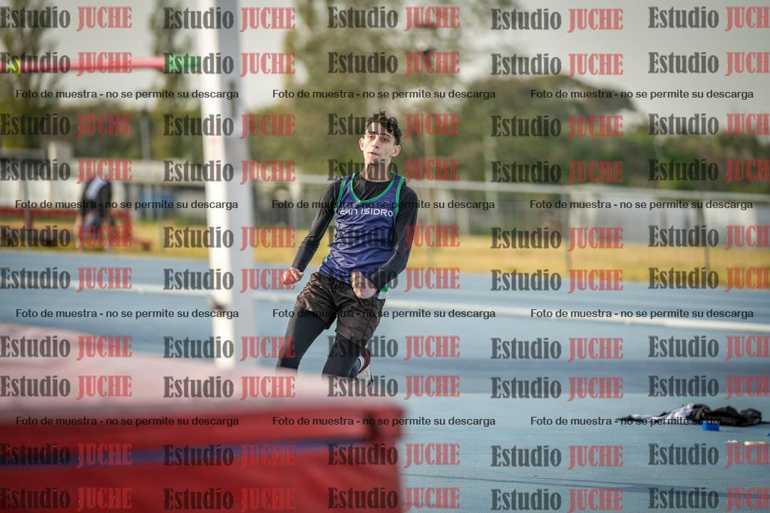Fotos del salto en alto de varones