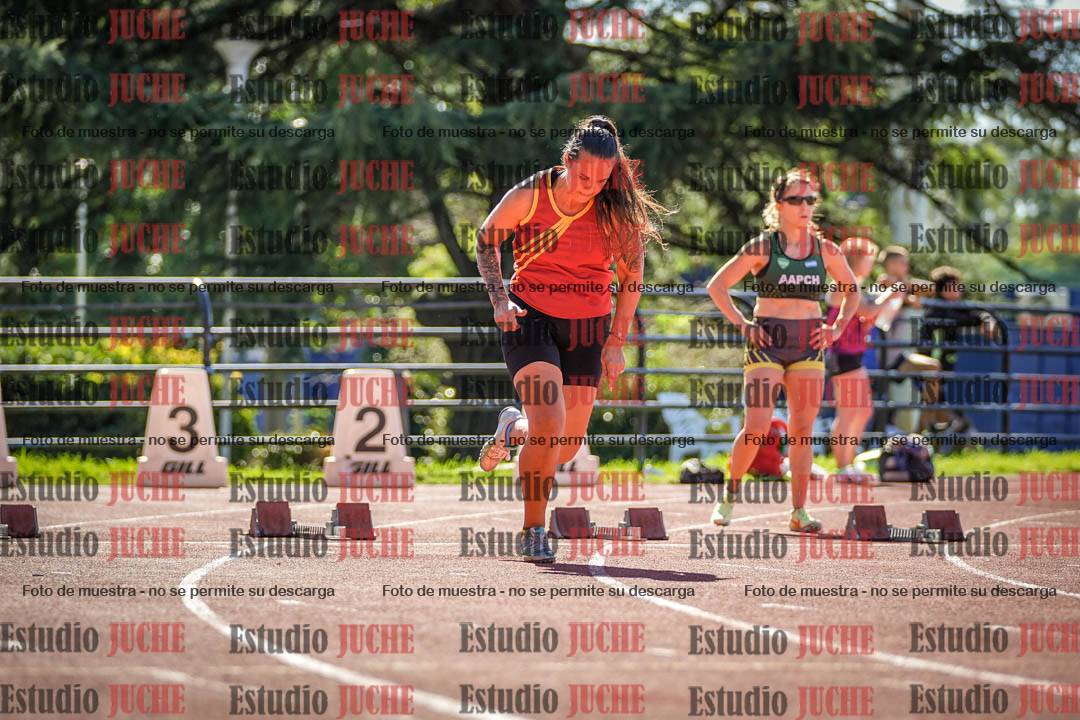 Fotos de los 100 m llanos de mujeres