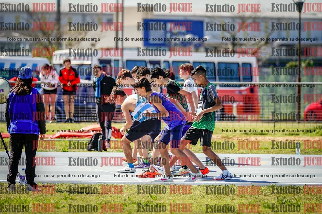 Fotos de los 600 m llanos de varones