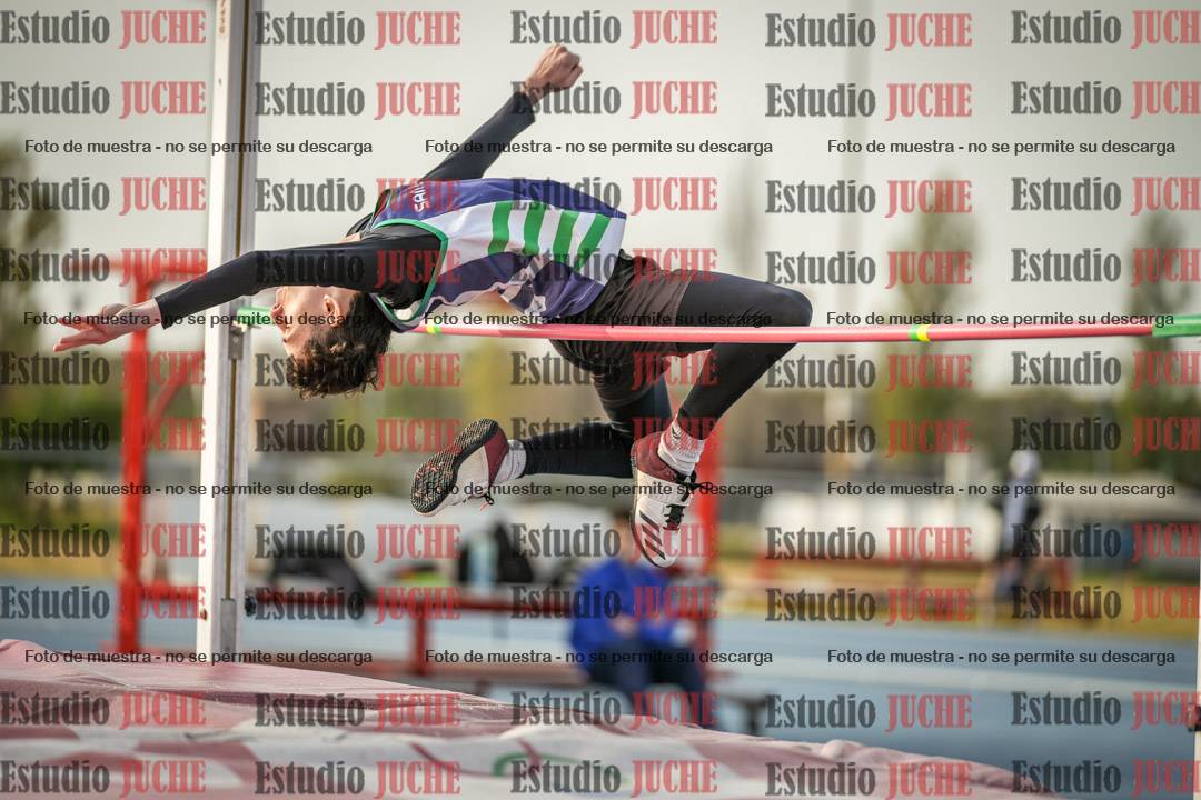 Fotos del salto en alto de varones